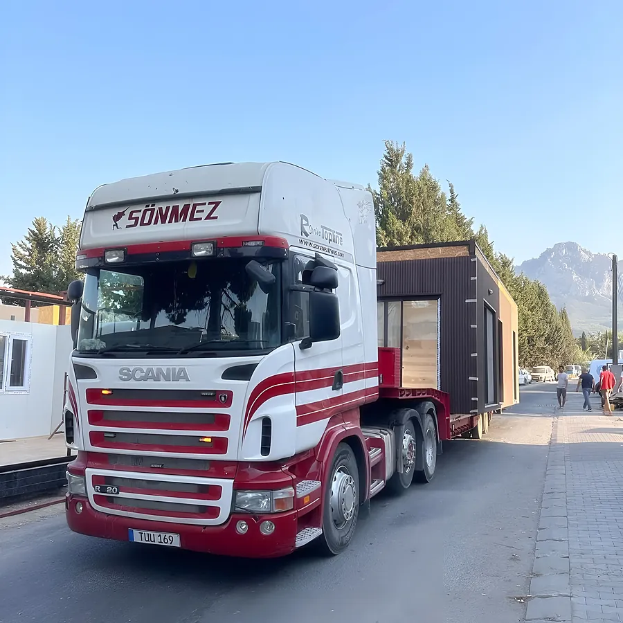 Scania çekici ve lowbed