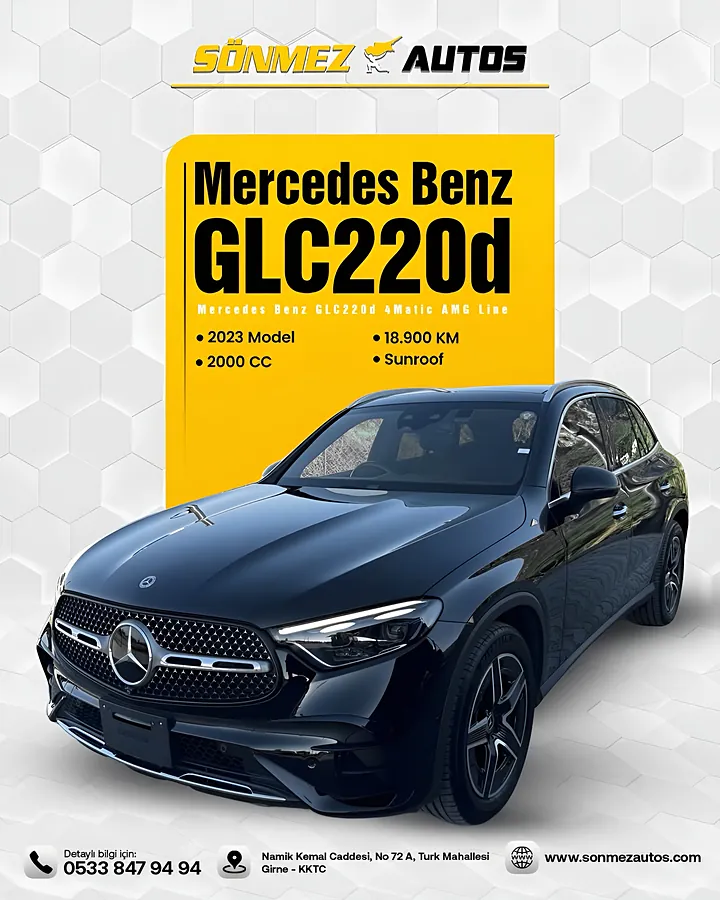 Mercedes-Benz GLC 220d, Sönmez Autos