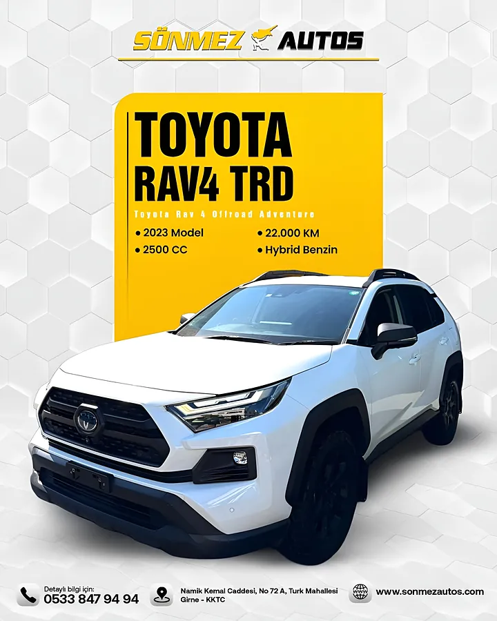 Toyota RAV4 TRD, Sönmez Autos