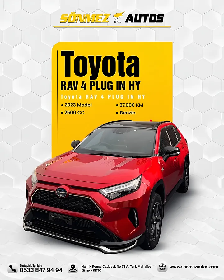 Toyota RAV4 Plug-in Hybrid, Sönmez Autos