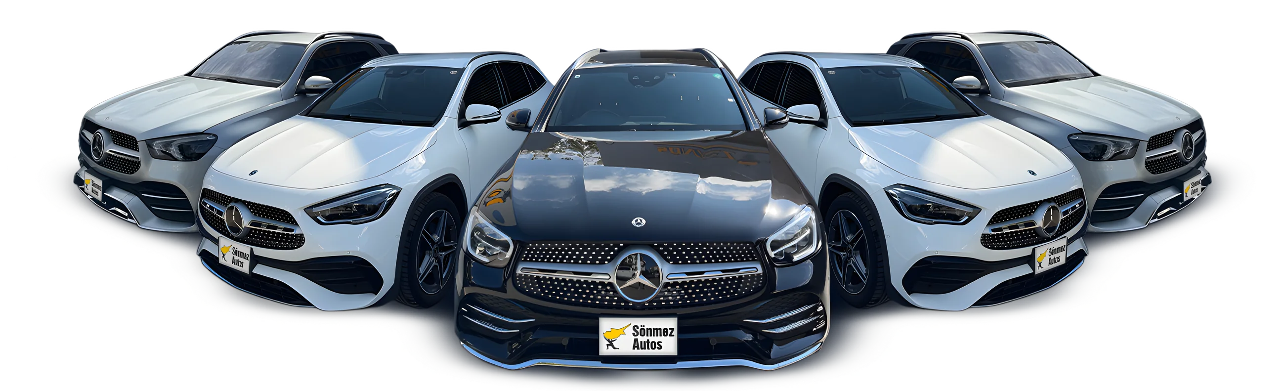 Sönmez Autos showroom'undan Mercedes-Benz araçlar